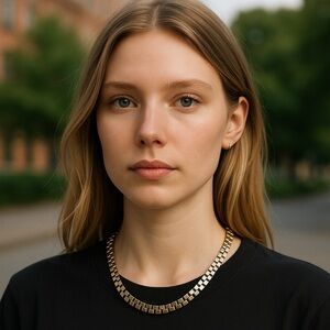 🆕Gold plated geometric necklace